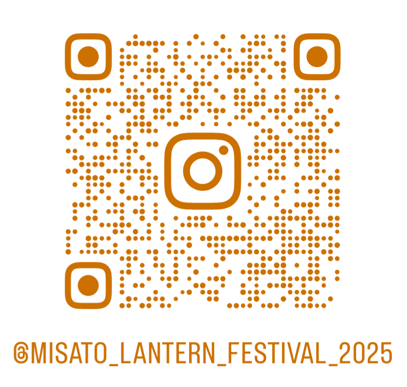 美里ランタンフェスティバル2025instagramのQRコード